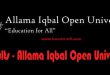 AIOU Allama Iqbal Open University Result Online