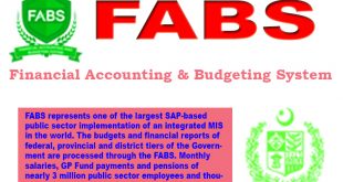 FABS CGA Pakistan Get Financial Accounting & Budgeting System (FABS) updates