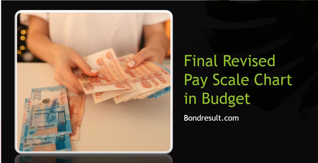 Final Revised Pay Scale Chart in Budget