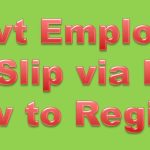 Salary Slip Email Registration for Male Employees