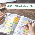 aiou workshop schedule autumn Spring 2024 pdf download