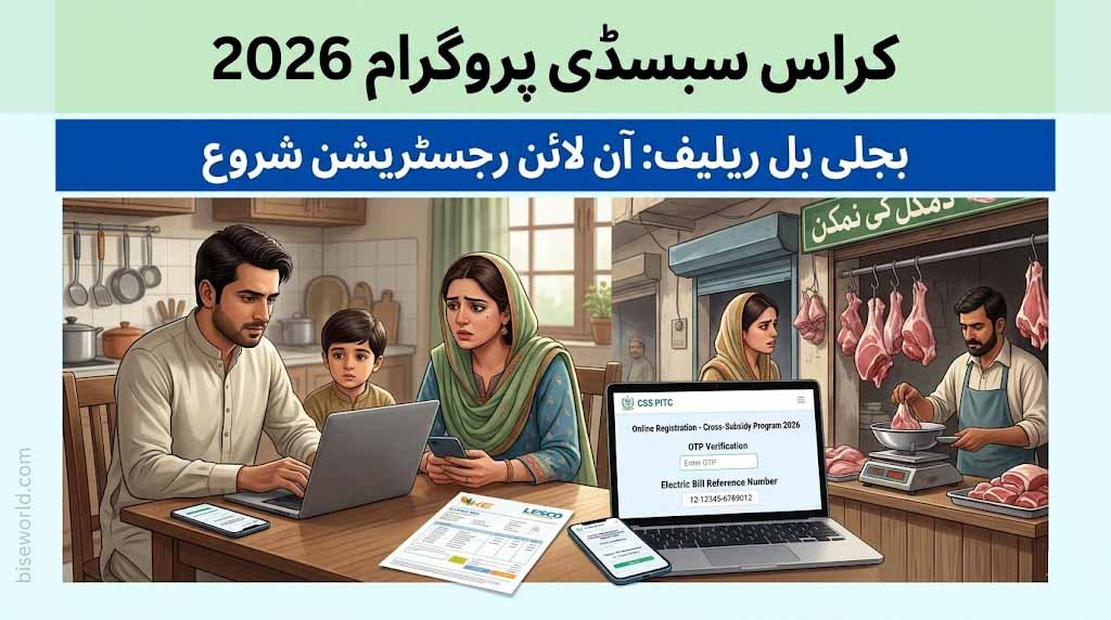 Cross Subsidy Program 2026 Apply Online Guide 1 پاکستانی خاندان بجلی بل سبسڈی پروگرام 2026 کے لیے PITC پورٹل پر رجسٹریشن کرتے ہوئے